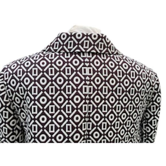 Alex Marie Espresso/Cream Cropped Jacket Sz. 16 Professional Office Spring - Picture 6 of 10